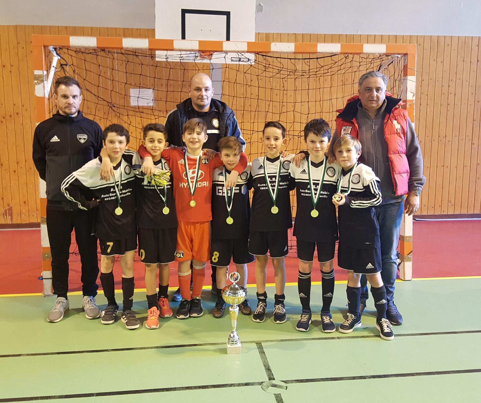 Actualité - RETOUR SUR LES TOURNOIS EN SALLE U11 / U13 - Club Football ...